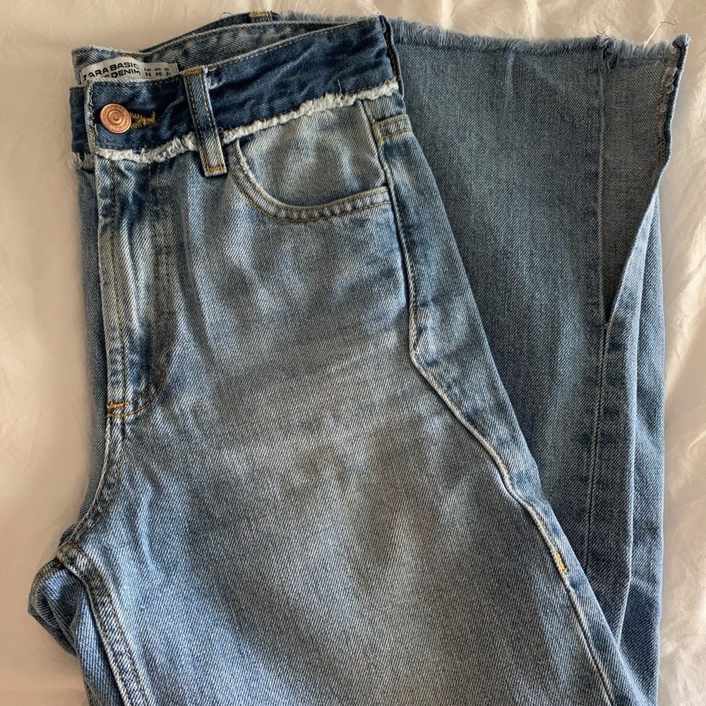 zara z1975 basic denim